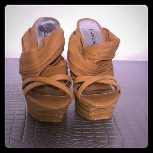 Bebe Tan Heels